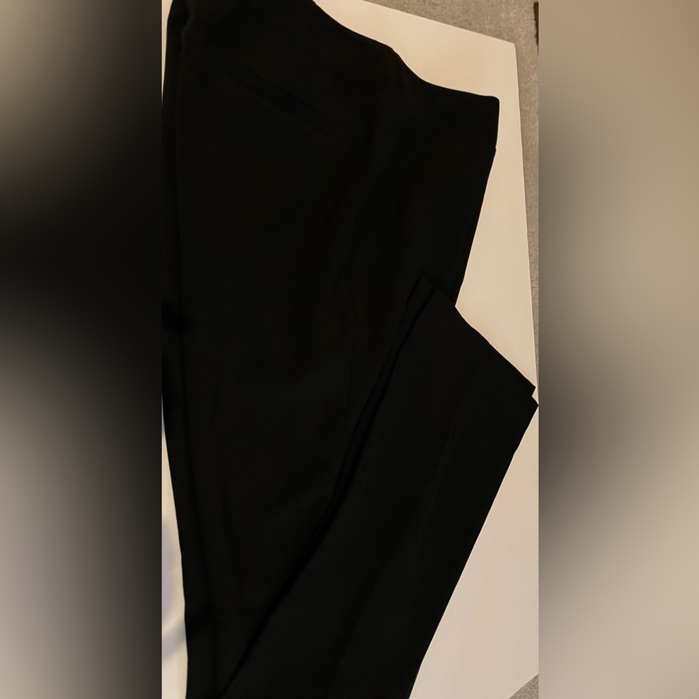 Alfani deep black dress long pants